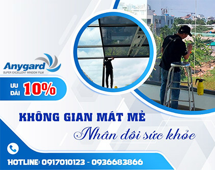 Phim cách nhiệt nhà kính Anygard
